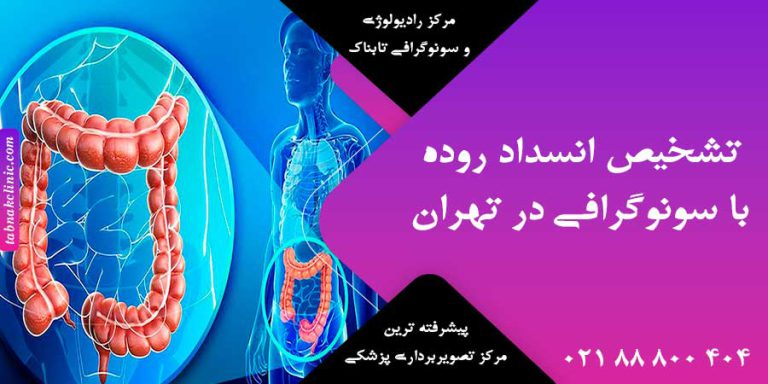 تشخیص انسداد روده با سونوگرافی در تهران