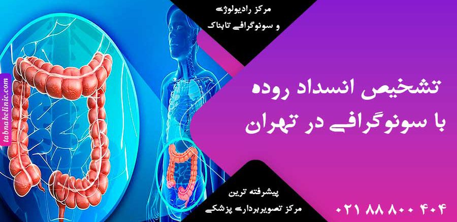 تشخیص انسداد روده با سونوگرافی در تهران